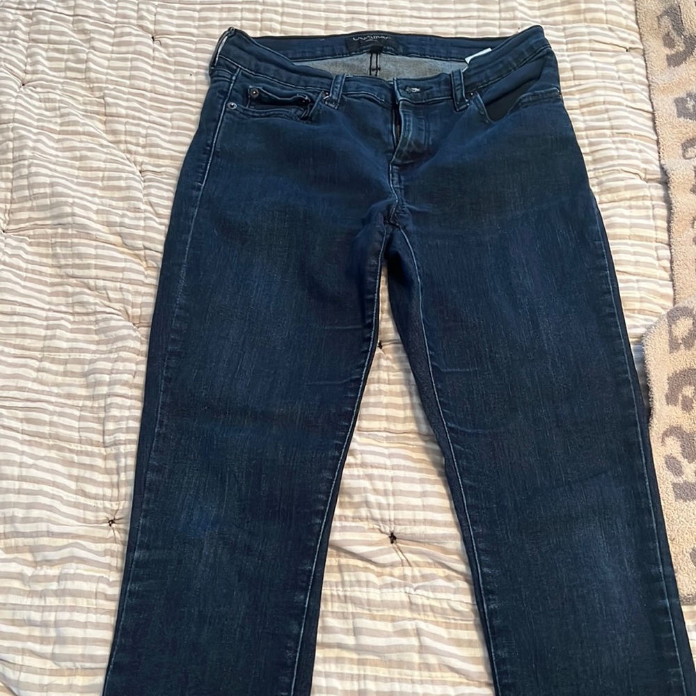 Banana Republic dark skinny jeans. Size 27/4